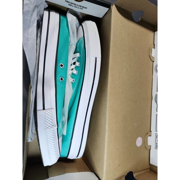 Converse Pure Teal unisex M 11.5 W 13.5 - Picture 3 of 6